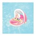 Nai-B Cushion Parasol Baby Walker Swim tube ห่วงยางเล่นน้ำพร้อมร่มบังแดด - Pink